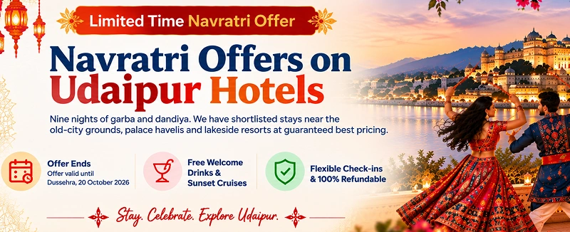 Navratri Offers on Udaipur Hotels