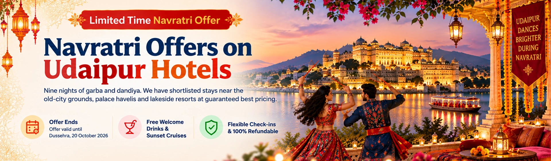Navratri Offers on Udaipur Hotels