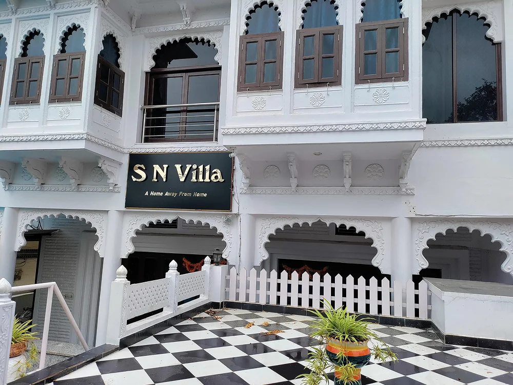 S N Villa Homestay | Rooms & Terrace - Udaipur